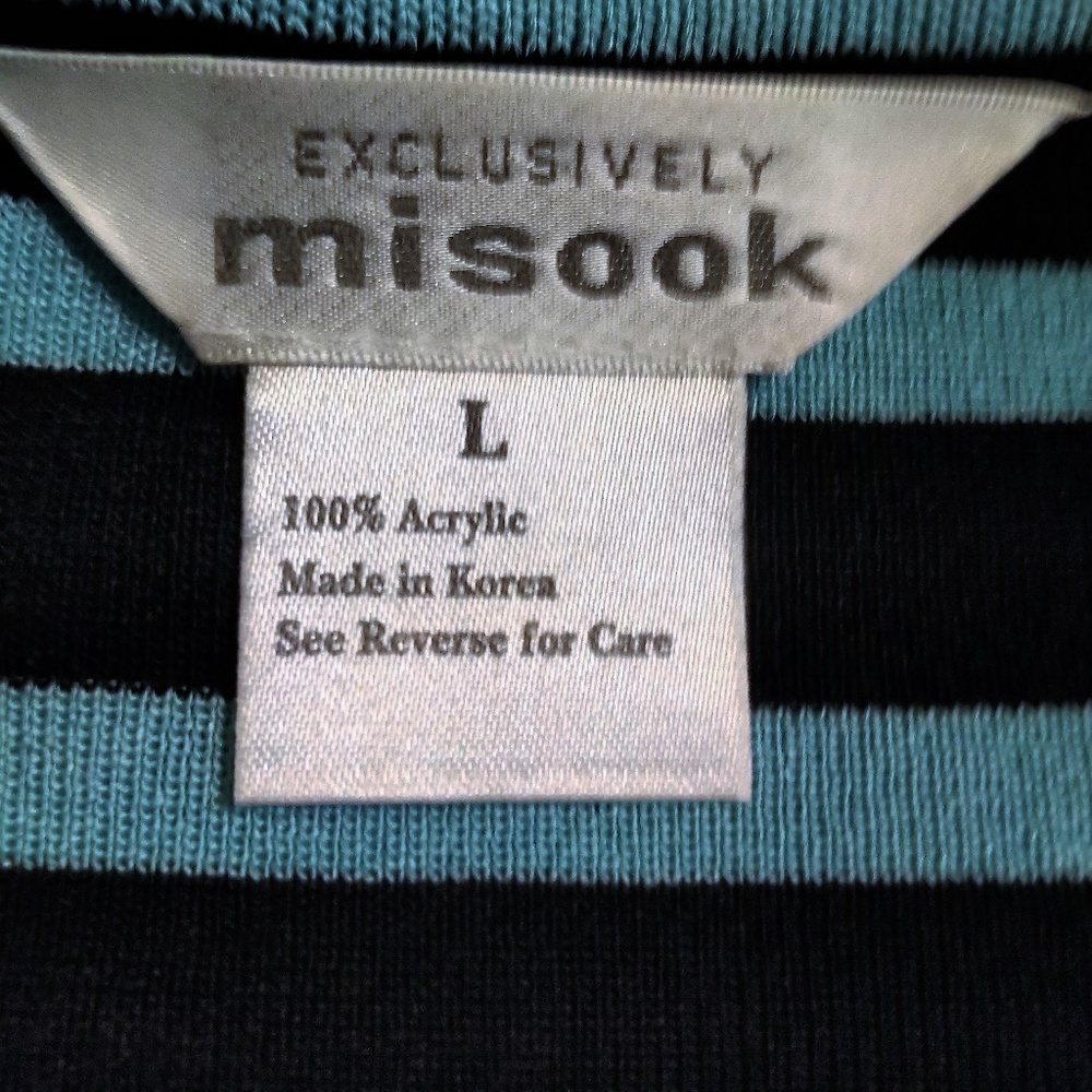 Misook Beautiful Zip Front Jacket Like New L - Picture 3 of 4